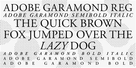 garamond rolex font